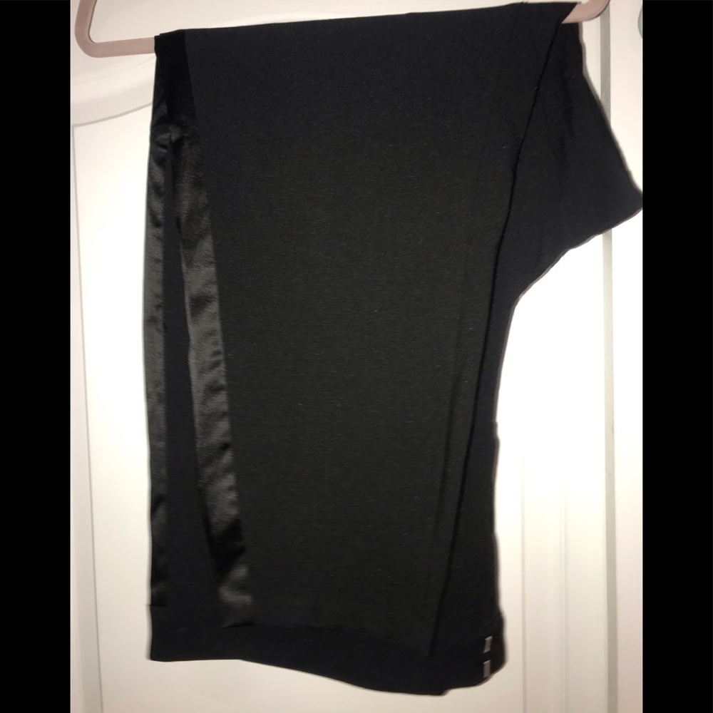 Plus size trendy tuxedo style dress pants